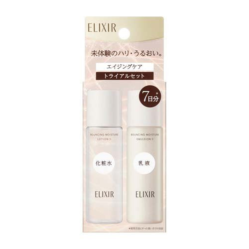 ELIXIR BOUNCING MOISTURE LOTION & EMULSION II TRIAL SET 30ML + 30ML
