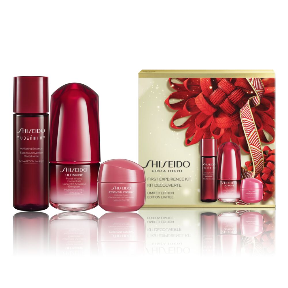 SHISEIDO ACTIVATE STRENGHTEN REJUVENATE STARTER KIT HOLIDAY LIMITED EDITION