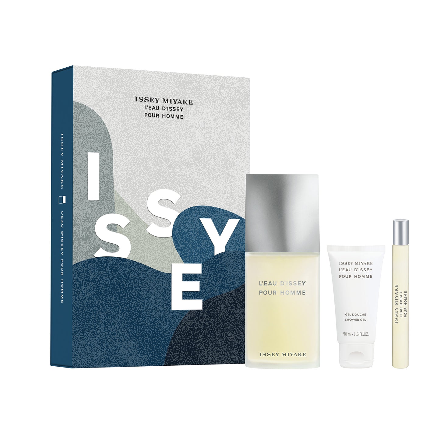 Issey Miyake L'eau D'Issey Pour Homme EDT 125ml + Shower Gel 50ml + Pen Spray 10ml