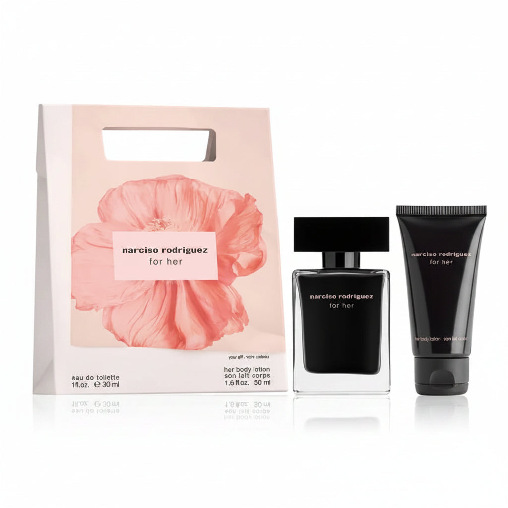 NARCISO RODRIGUEZ FOR HER EDT 30ML + BODY LOTION 50ML