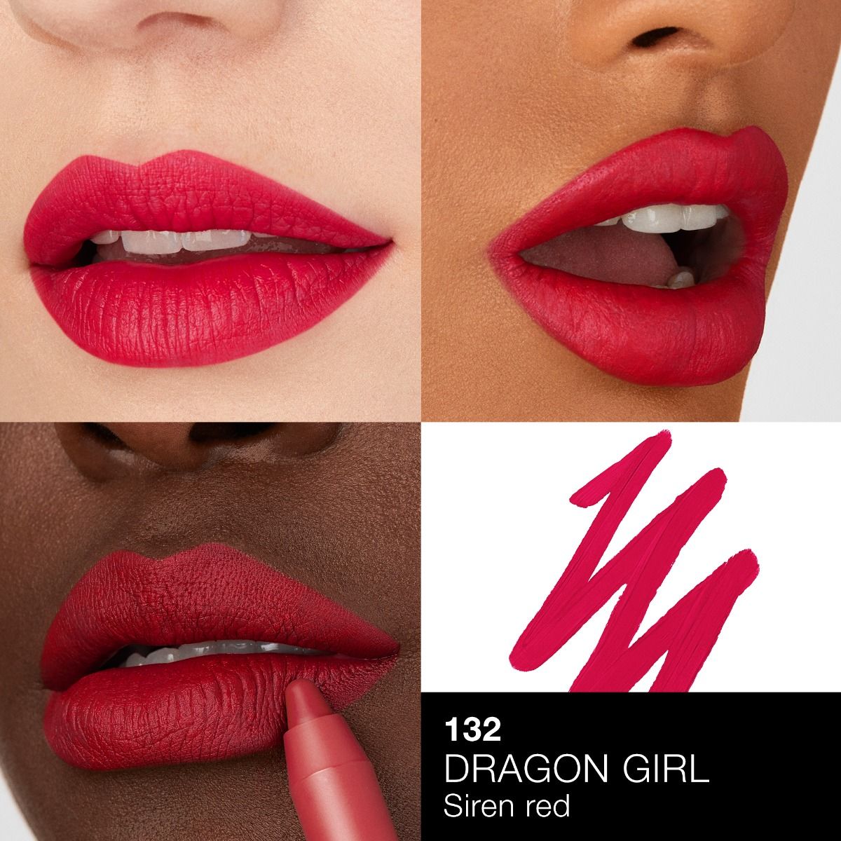 NARS MINI POWERMATTE HIGH-INTENSITY LIP PENCIL DUO - CRUELLA/DRAGONÂ GIRL