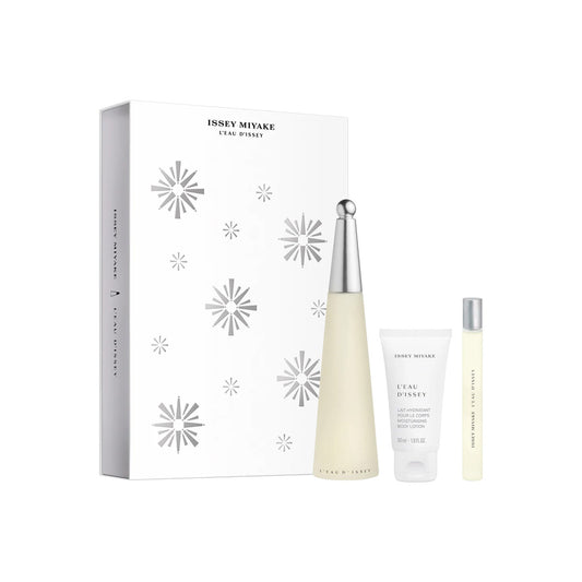 ISSEY MIYAKE L'EAU D'ISSEY EAU DE TOILETTE 100ml + 10ml + BODY LOTION 50ml