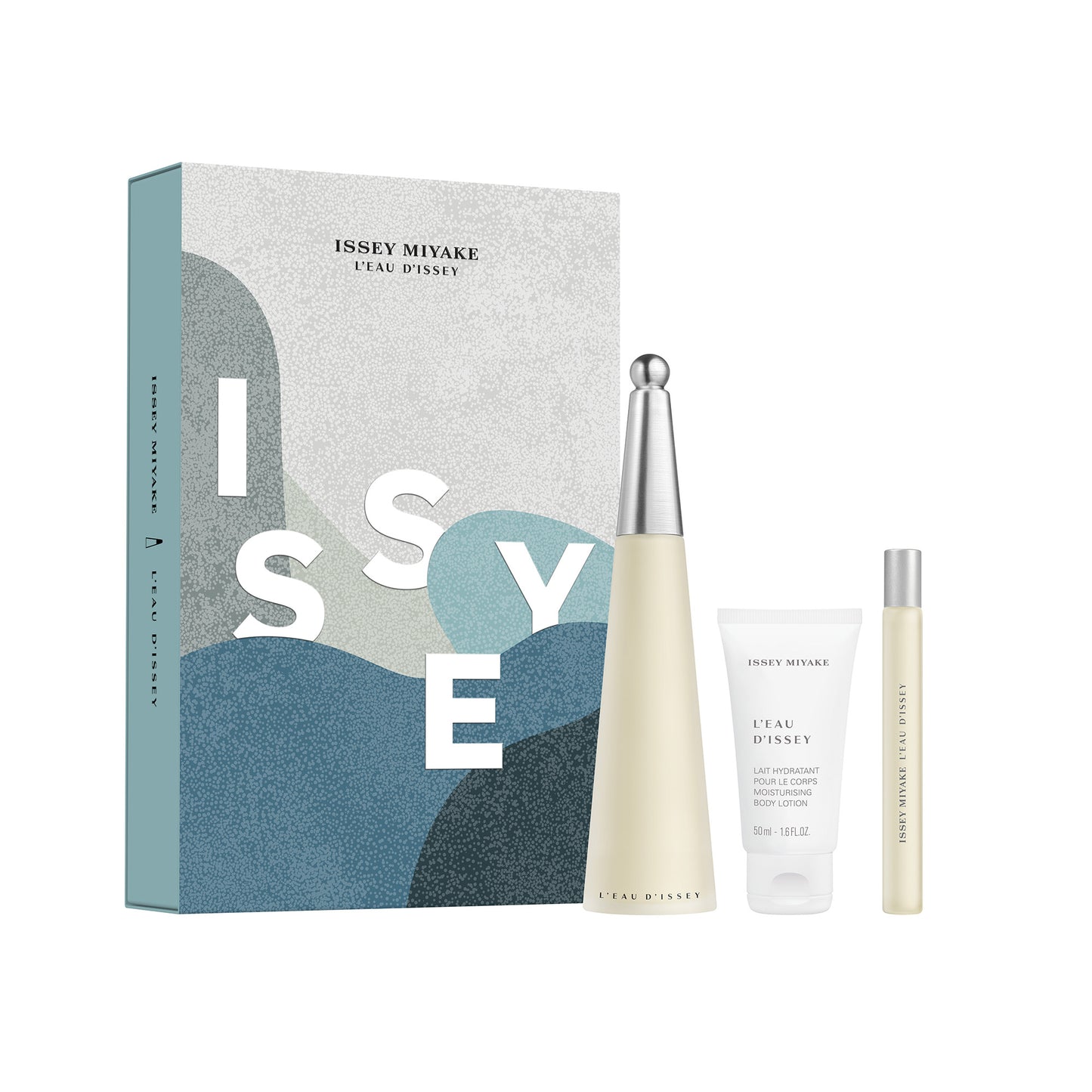Issey Miyake L'eau D'Issey EDT 100ml + Body Lotion 50ml + Purse Spray 10ml