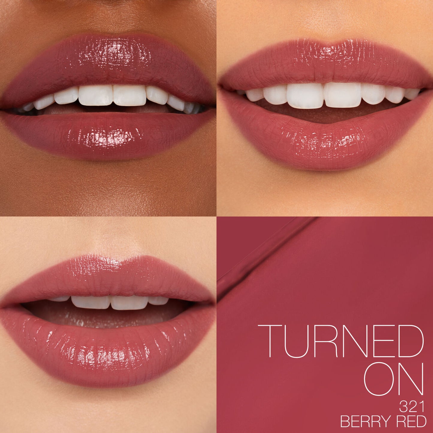 NARS AFTERGLOW SENSUAL SHINE LIPSTICK - TURNED ON